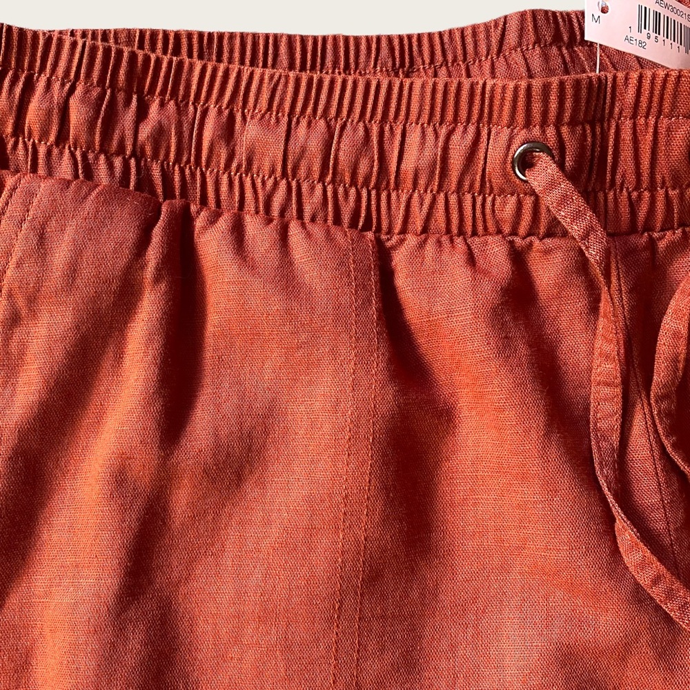 Amazon Essentials Women's 5" Inseam Drawstring Linen Blend - Picture 6 of 9